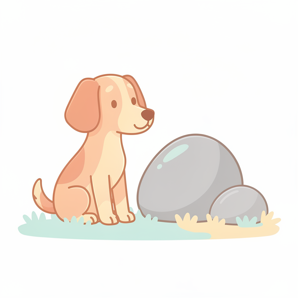 Un perro, ser vivo